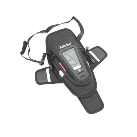 magnetisk navigator motorcykel tank taske skulder taske, smartphone vindue